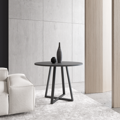 Стол обеденный на металлокаркасе на четырёх ножках Хельсинки (профиль 50х25мм)